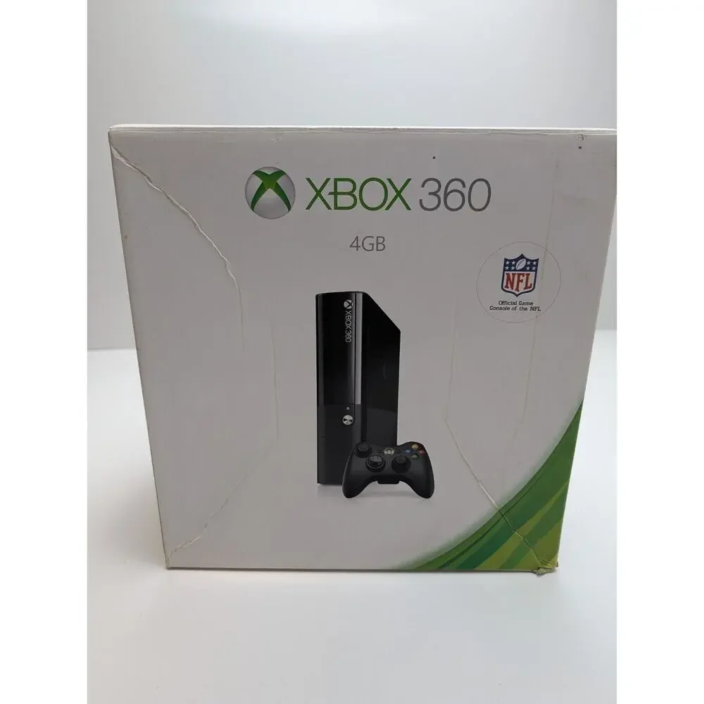 Microsoft XBOX 360 Black 4GB Video Game Console EMPTY BOX, inserts - No console!